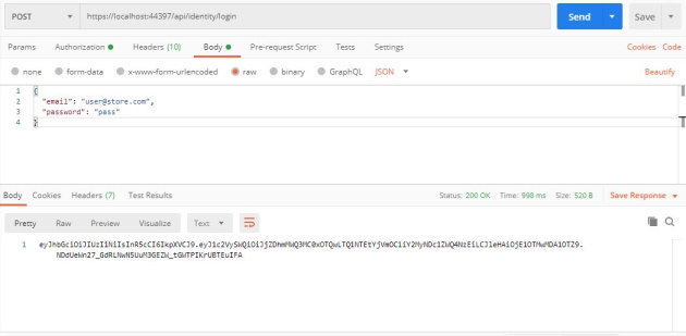 jwt token